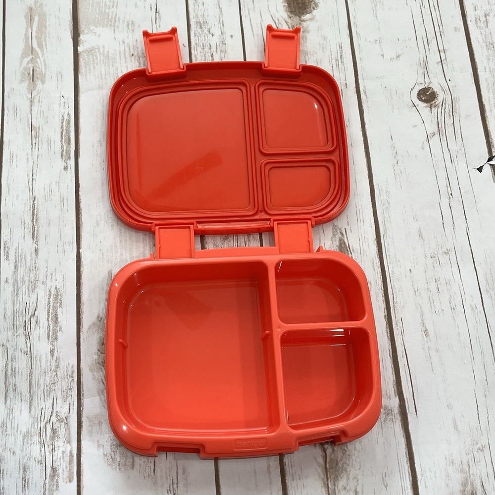 Bentgo Fresh Bento Lunch Box Container Red Divided Tray Compartment Leak Proof - Picture 3 of 9